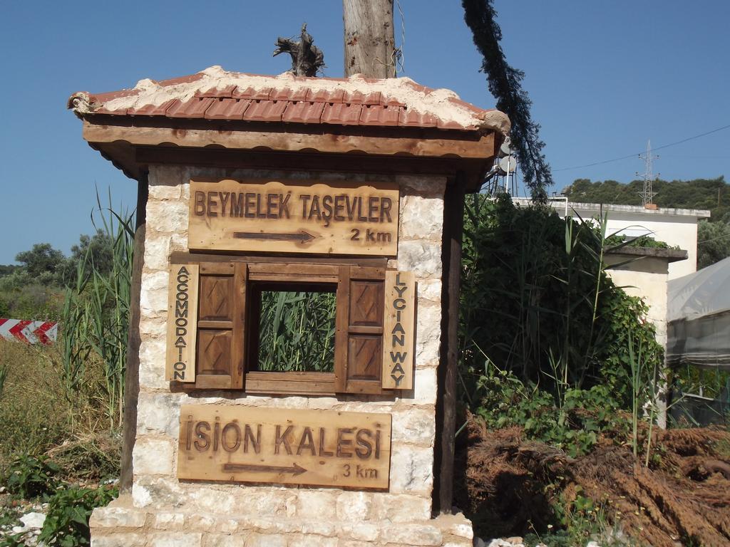 Hostal Beymelek Tas Evler Demre Exterior foto